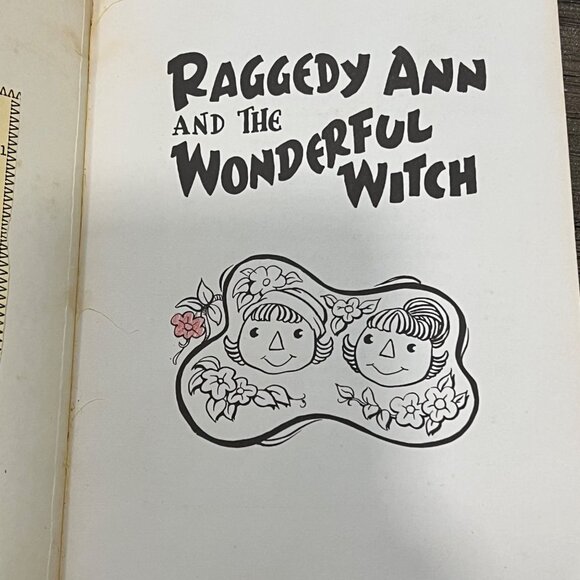 Raggedy Ann And The Wonderful Witch By Johnny Gruelle Dell 1977 Paperback - Picture 8 of 8